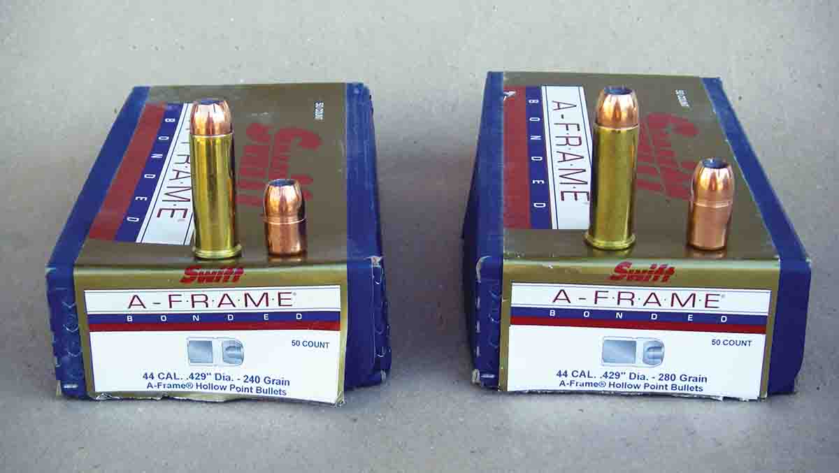 The 240- and 280-grain Swift A-Frame bullets are designed for hunters.
